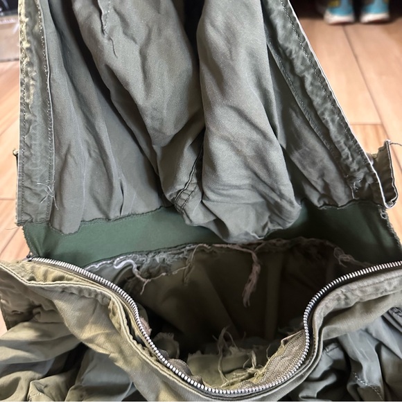 Vintage 60s M-65 Field Jacket OG-107 Men MEDIUM Short Cold Weather Vietnam 1960 - Picture 4 of 15